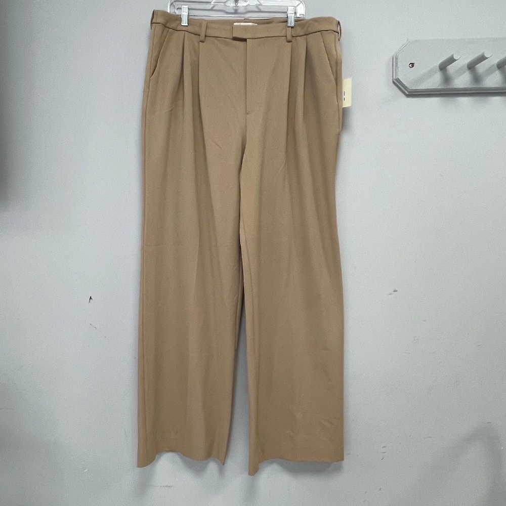Favorite Daughter The Agnes Pant - Beige, Size 18 - NWT